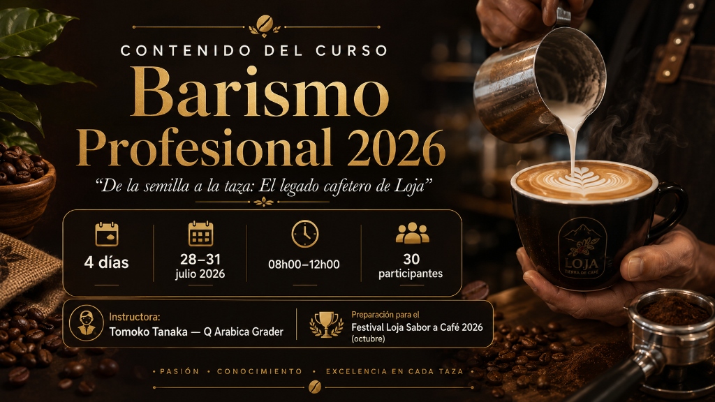 Contenido del Curso Barismo Profesional 2026
